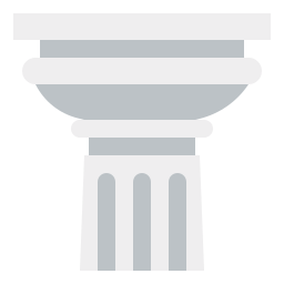 Doric pillar icon