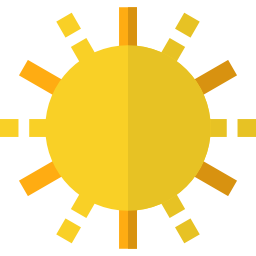 soleil Icône