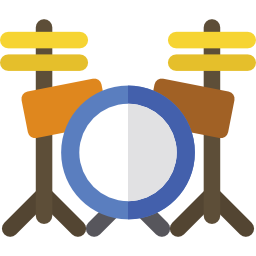 Drum set icon