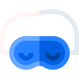 Sleeping mask icon