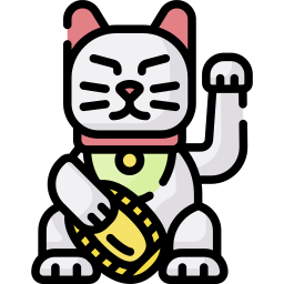 Maneki neko icon