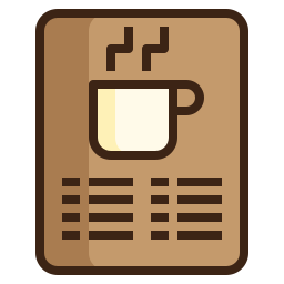 Coffee menu icon