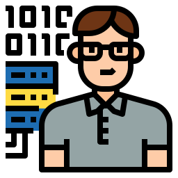 Computer scientist icon