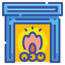 Fireplace icon