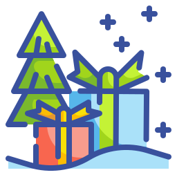 Gift box icon