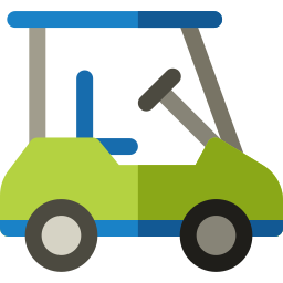 Golf cart icon