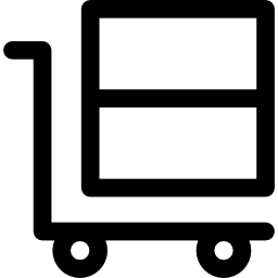 Delivery cart icon