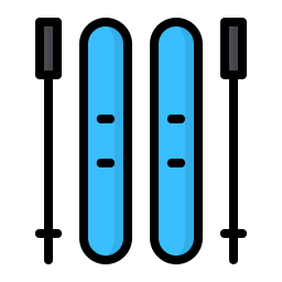 Лыжи иконка