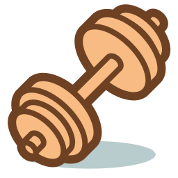 Dumbbell icon