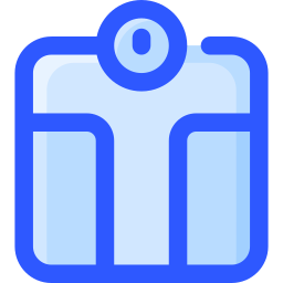 Weight scale icon