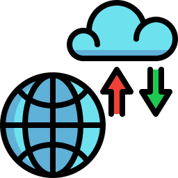 Cloud storage icon