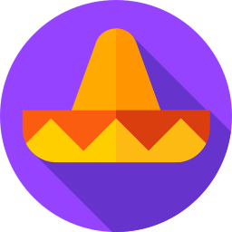 Mexican hat icon