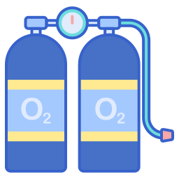 Oxygen tanks icon