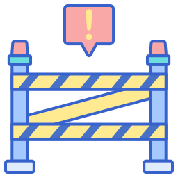 Police line icon