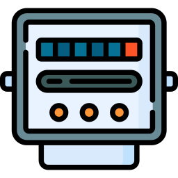 Electric meter icon