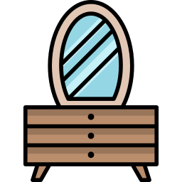 Dressing table icon