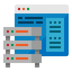 hébergement web Icône
