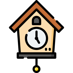 Cuckoo clock icon