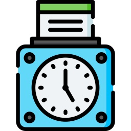 Time recorder icon