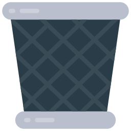 Trash bin icon