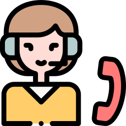 Call center agent icon