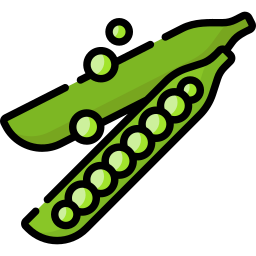 Green pea icon