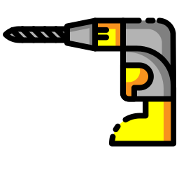 trapano di costruzione icona