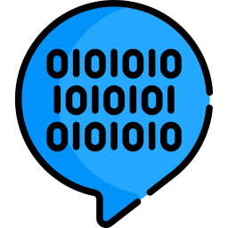 Binary code icon