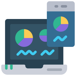 Data analytics icon