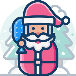 Santa claus icon