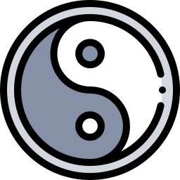 yin yang Ícone