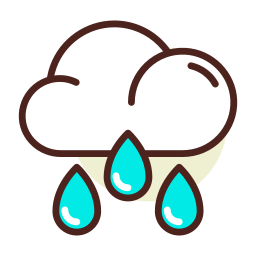 Raindrops icon