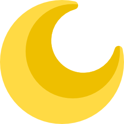 Half moon icon