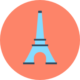 Eiffel tower icon