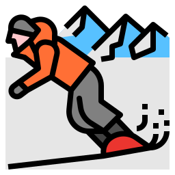 Snowboard icon