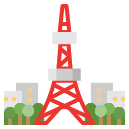 Токийская башня иконка