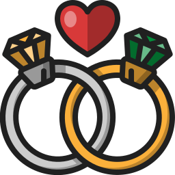 Diamond ring icon