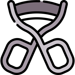 Eyelash curler icon