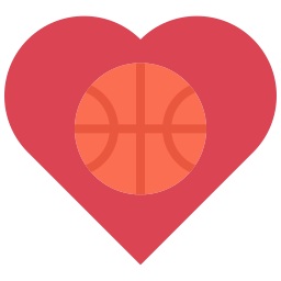 Basketball ball icon