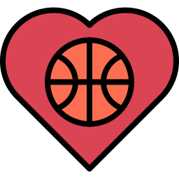 Basketball ball icon