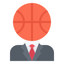 Basketball ball icon