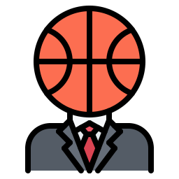 Basketball ball icon