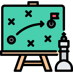 stratégie Icône