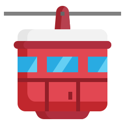 Cable car icon