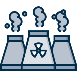 Nuclear plant icon