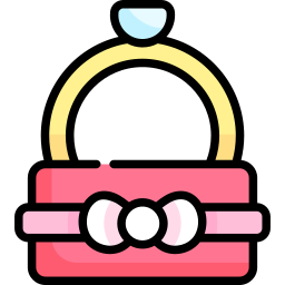 Diamond ring icon