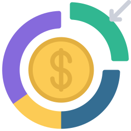 markt investering icoon