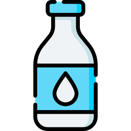 Milk bottle icon