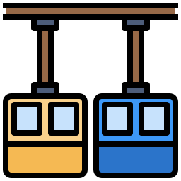 téléphérique Icône