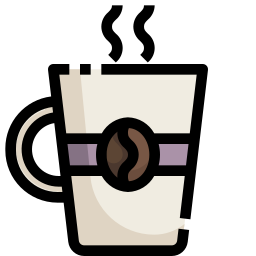 heißer kaffee icon